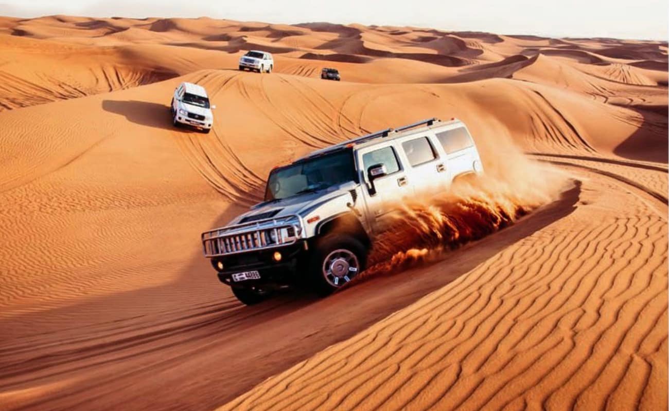 What is the entry fees for desert safari Dubai?