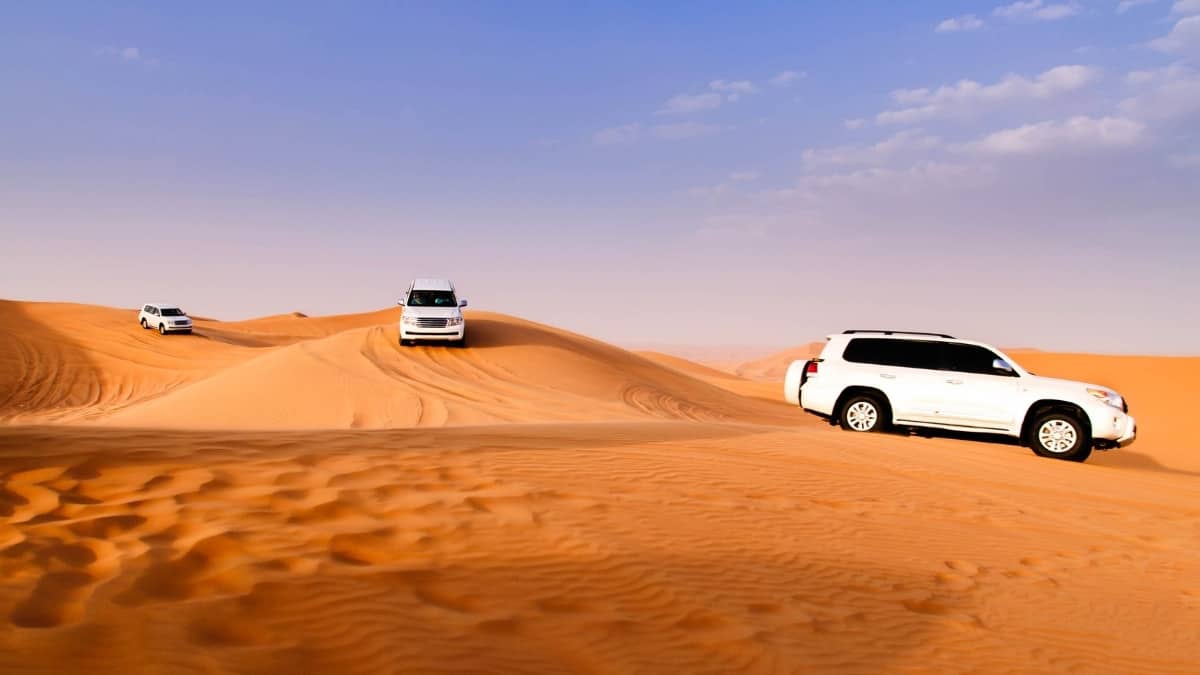 What is the difference between standard and premium desert safari?